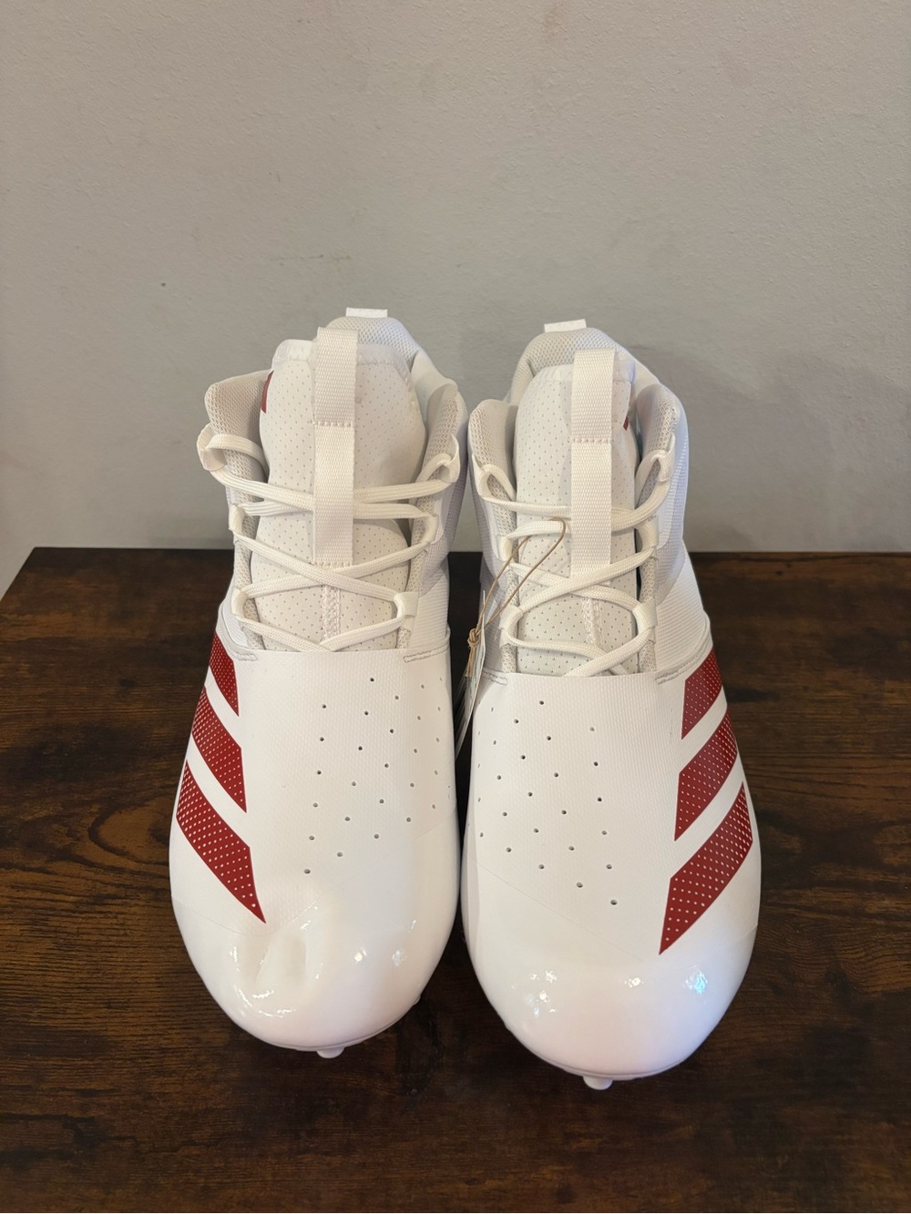 NWT Adidas Adizero Chaos Lineman Cleats High Top Football Shoes Men's Size 12